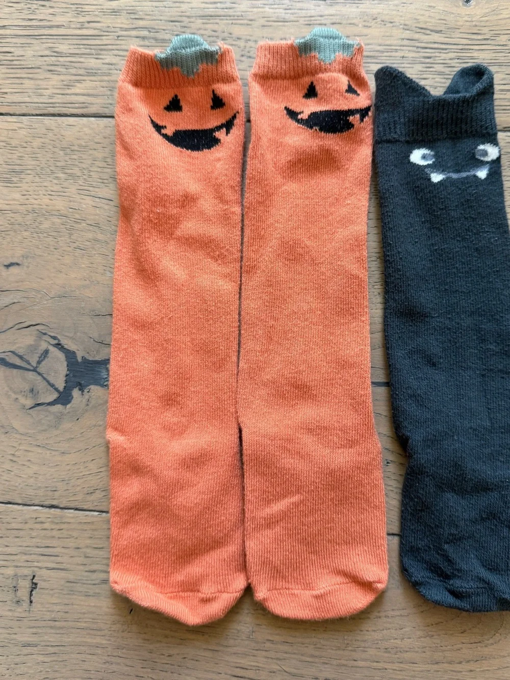Old Navy Baby Halloween Knee-High Critter Socks 2-Pair Lot 3-6M